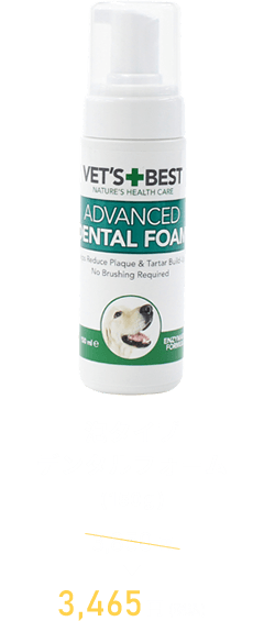 VET'S BEST 泡タイプデンタルフォーム